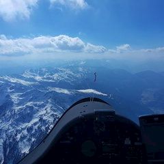Verortung via Georeferenzierung der Kamera: Aufgenommen in der Nähe von Gemeinde Stall, 9832, Österreich in 3300 Meter